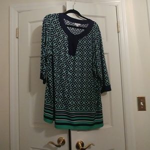 Charter club long tunic 3X